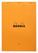 BLOC RHODIA N°18  A4 5X5 Orange