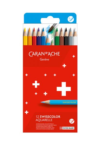 Crayons Couleur Swisscolor-12- AQ.C