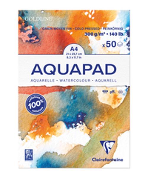 Aquapad grain moyen fin A4 50F 300g