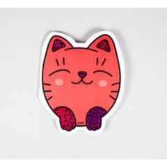 CAHIER STICKERS KITTY OMY