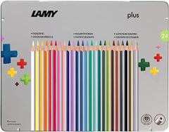 Crayons couleur-24-Lamy metalbox