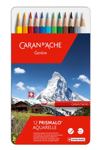 Crayons PRISMALO®-12- Boîte métal