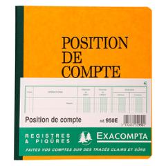 PIQURE POSITION DE COMPTE 21/19 80p